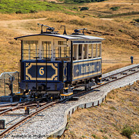Buy canvas prints of The Great Orme Tramway by David Belcher