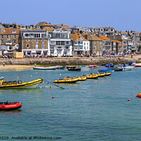 Buy canvas prints of St Ives Cornwall  by David Belcher