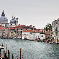 Buy canvas prints of Grand Canal, Venice, Italy.  by Judith Flacke