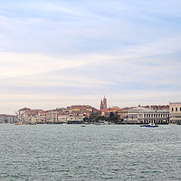 Buy canvas prints of Venice waterfront by Judith Flacke