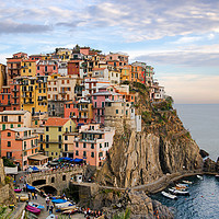 Buy canvas prints of Manarola, Cinque Terre.  Italy. by Judith Flacke