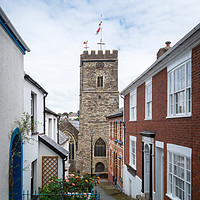 Buy canvas prints of St Mary's Parish Church, Bideford, Devon. by Judith Flacke