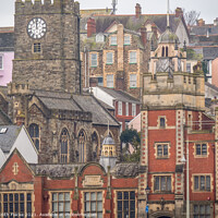 Buy canvas prints of Bideford in winter. by Judith Flacke