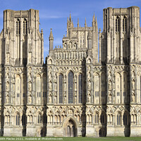 Buy canvas prints of Wells Cathedral, Somerset, England.  by Judith Flacke