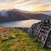 Buy canvas prints of Electric Mountain - Llanberis, Snowdonia by Michael Rowe