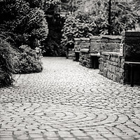 Buy canvas prints of Granite cobbles  by Dundee Photography