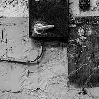 Buy canvas prints of Old switch Fuse by Dundee Photography