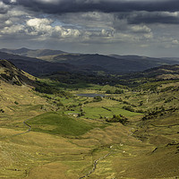 Buy canvas prints of Wrynose pass by David Morton