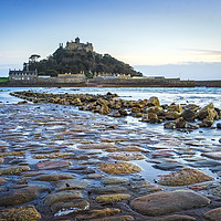 Buy canvas prints of St Michaels Mount Cornwall  by Ian Woolcock