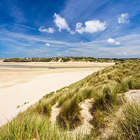 Buy canvas prints of Porthkidney Sands Beach Cornwall England by Ian Woolcock