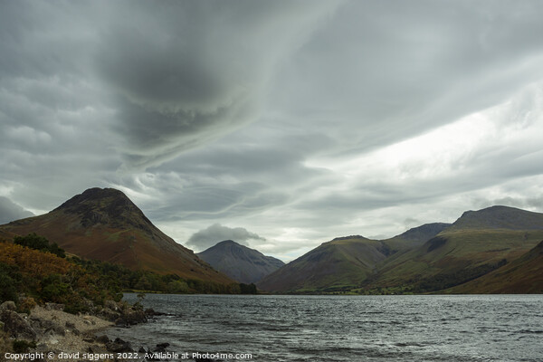 Lake District Wast water  Picture Board by david siggens