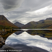 Buy canvas prints of Wast water The lake district cumbria by david siggens