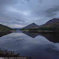 Buy canvas prints of Loch Leven scottish highlands by david siggens
