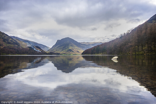 Buttermere The lake district Picture Board by david siggens