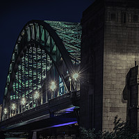 Buy canvas prints of Iconic Tyne bridge by david siggens