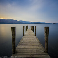 Buy canvas prints of Ashness Jetty by david siggens