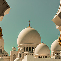 Buy canvas prints of Sheikh Zayed Grand Mosque by Gavin Hill-John