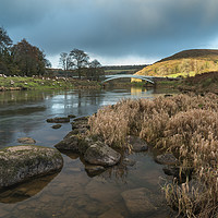 Buy canvas prints of Bigsweir Bridge and River Wye by Ken Mills