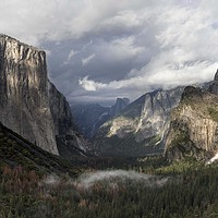 Buy canvas prints of Tunnel View - Yosemite by Ken Mills