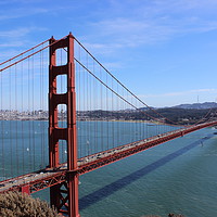 Buy canvas prints of Golden Gate Bridge San Francisco  by Carmen Green