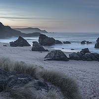 Buy canvas prints of Twilight colours at Durness by Peter Scott