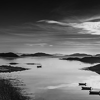 Buy canvas prints of islands of Lochinver by Peter Scott