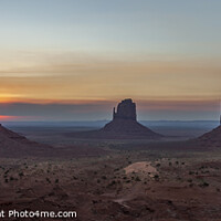 Buy canvas prints of Sunrise at Monument Valley by Peter Scott