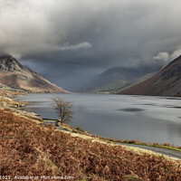 Buy canvas prints of Stormy skies at Wastwater by Peter Scott