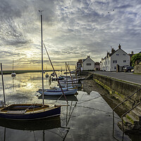 Buy canvas prints of Dawn over Wells-next-the-sea, Norfolk coast, 7th June 2021 by Andrew Sharpe