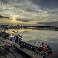 Buy canvas prints of Evening in and around Wells-next-the-sea, Norfolk, 7th June 2021 by Andrew Sharpe