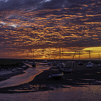 Buy canvas prints of Dawn over Wells-next-the-sea, Norfolk coast, 11th June 2021 by Andrew Sharpe