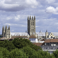 Buy canvas prints of Canterbury Cathedral by Andrew Sharpe