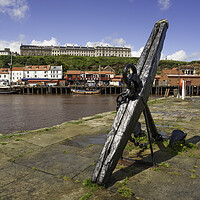 Buy canvas prints of Tate Hill Pier, Whitby by Andrew Sharpe