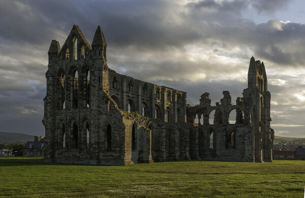 Whitby Abbey Picture Board by Andrew Sharpe