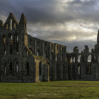 Buy canvas prints of Whitby Abbey by Andrew Sharpe