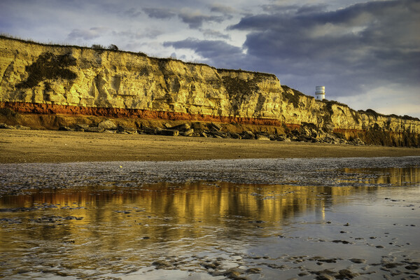 Hunstanton, Norfolk Picture Board by Andrew Sharpe