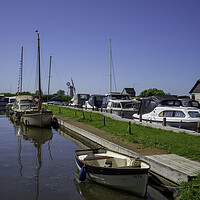 Buy canvas prints of Thurne dyke  by Andrew Sharpe