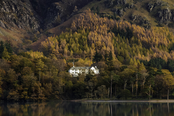 Hassness Country House, Buttermere, Lake Distict Picture Board by Andrew Sharpe