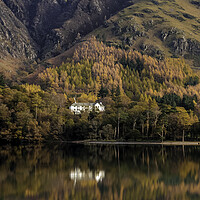 Buy canvas prints of Hassness Country House, Buttermere, Lake Distict by Andrew Sharpe