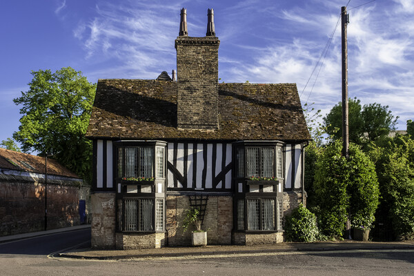 St Mary's Cottage, Ely, Cambridgeshire Picture Board by Andrew Sharpe