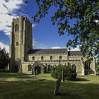 Buy canvas prints of St George's Church, Littleport, Cambridgeshire by Andrew Sharpe