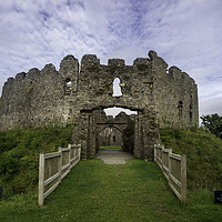 Buy canvas prints of Restormel Castle, Cornwall by Andrew Sharpe