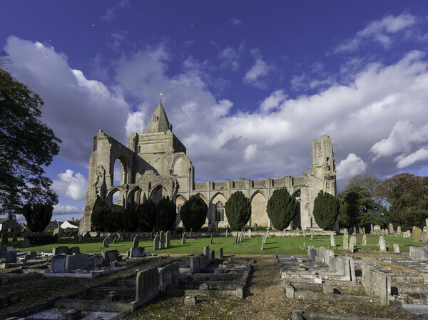 Crowland Abbey Picture Board by Andrew Sharpe