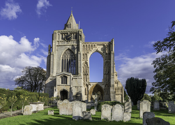Crowland Abbey Picture Board by Andrew Sharpe