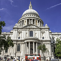 Buy canvas prints of St Paul's Cathedral by Andrew Sharpe
