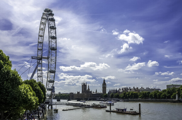 The London Eye Picture Board by Andrew Sharpe