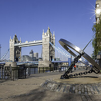Buy canvas prints of Tower Bridge: A London Icon by Andrew Sharpe