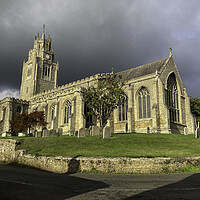 Buy canvas prints of St Andrew's Church, Sutton-in-the-Isle, Cambridgeshire by Andrew Sharpe