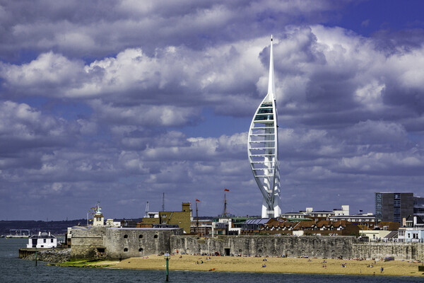 The Spinnaker Tower, Portsmouth harbour Picture Board by Andrew Sharpe