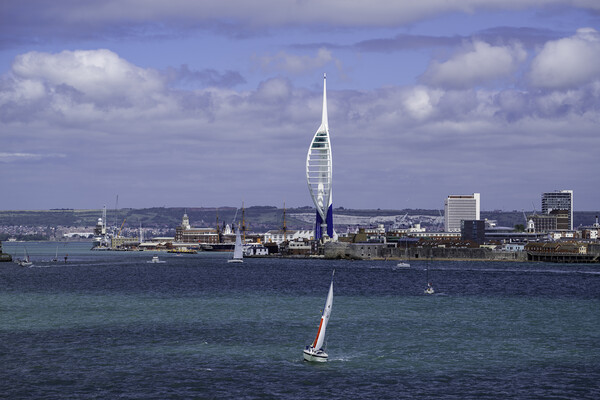 The Spinnaker Tower, Portsmouth harbour Picture Board by Andrew Sharpe